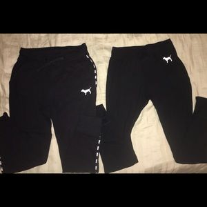 🌼2 Pairs of PINK By Victoria’s Secret Joggers🌼